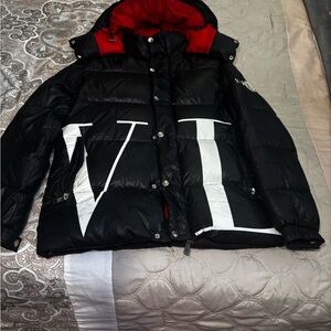 Moncler Valentino Vibrant Red Jacket